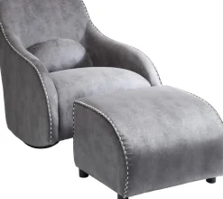 KARE Schaukelsessel Swing Ritmo Vintage Grey