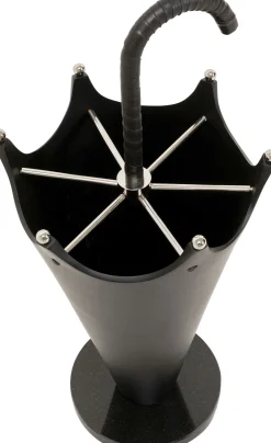 KARE Schirmständer Pioggia Schwarz 66cm