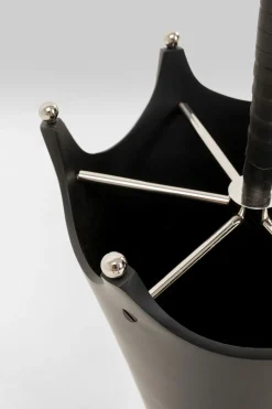 KARE Schirmständer Pioggia Schwarz 66cm