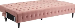 KARE Schlafsofa Milchbar Rose 219cm