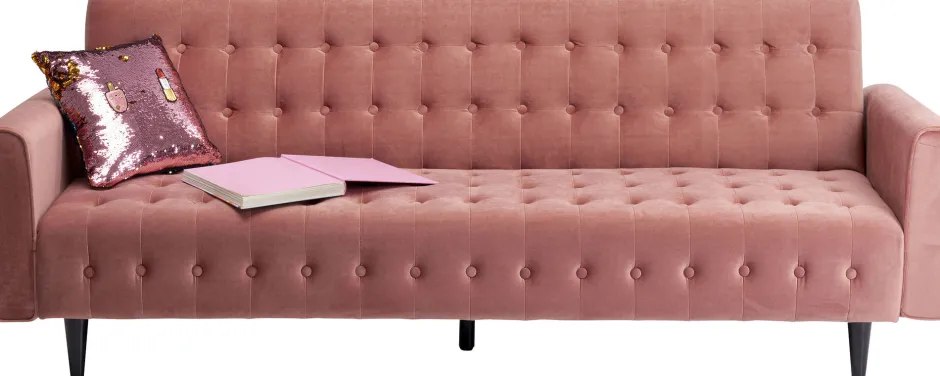 KARE Schlafsofa Milchbar Rose 219cm