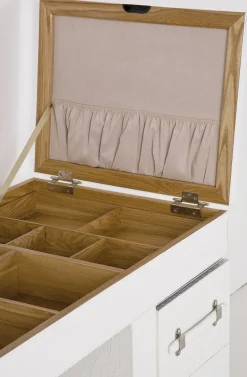 KARE Schminkkombination Diva Croco White