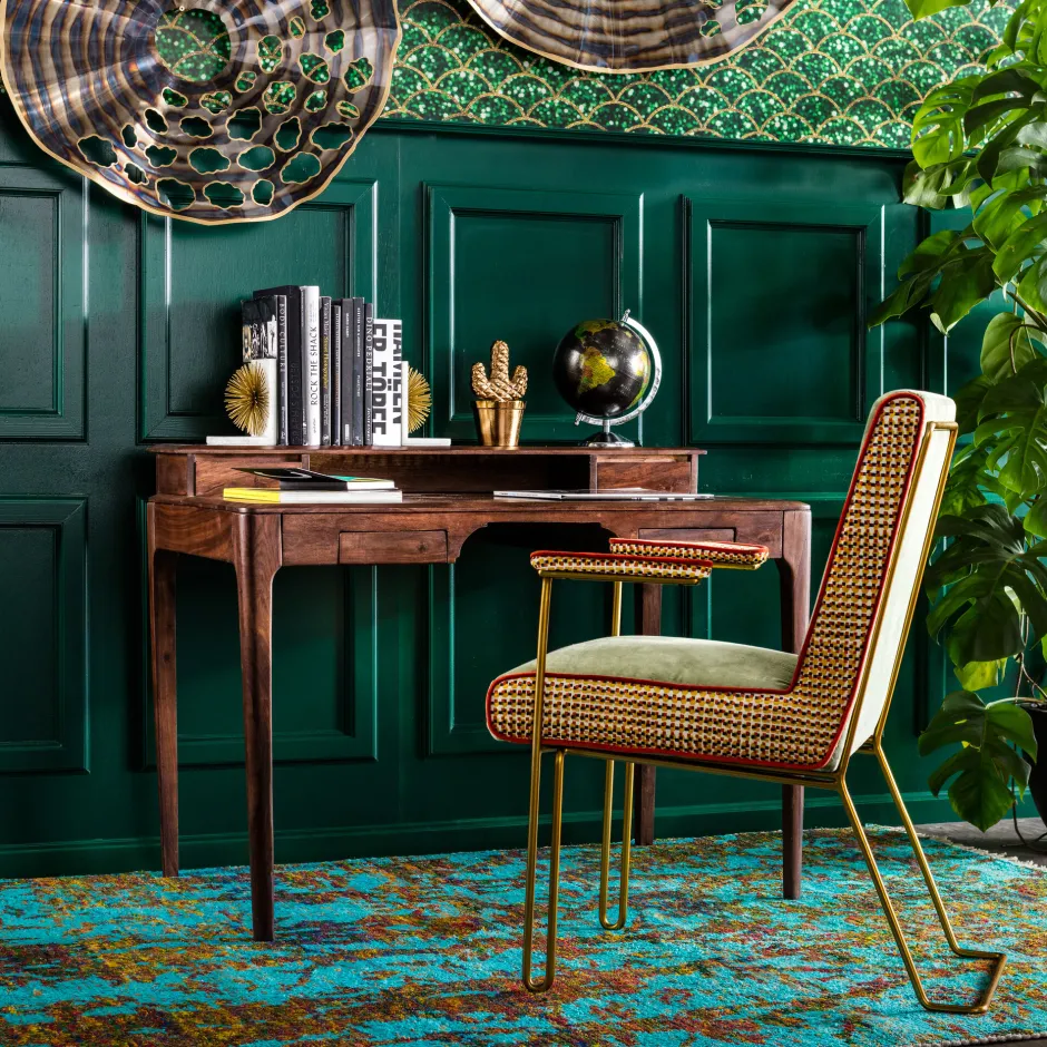 KARE Schreibtisch Brooklyn Walnut 110x70cm