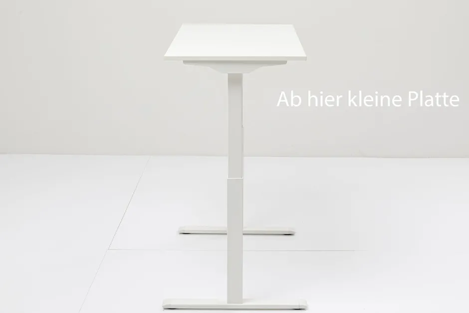 KARE Schreibtisch Office Smart Weiß Weiß 160x80