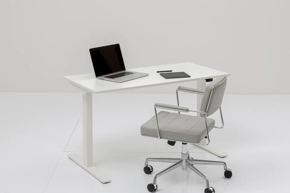 KARE Schreibtisch Office Smart Weiß Weiß 160x80