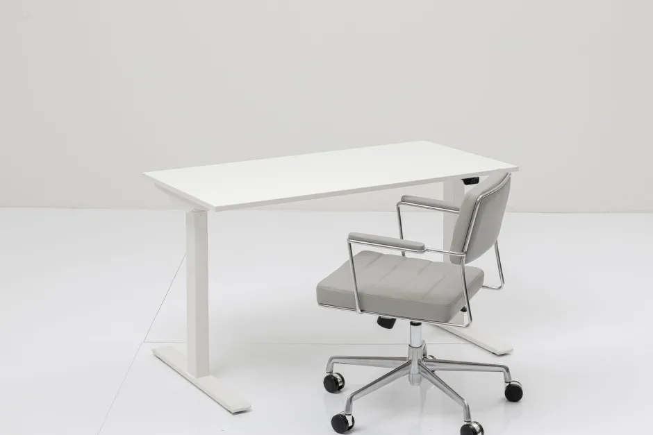 KARE Schreibtisch Office Smart Weiß Weiß 160x80