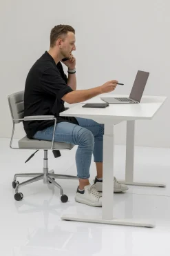 KARE Schreibtisch Office Smart Weiß Weiß 160x80