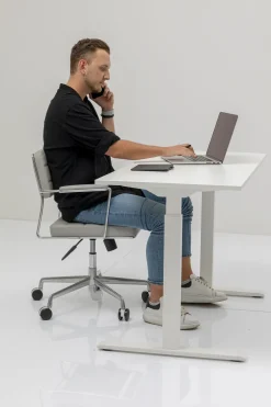 KARE Schreibtisch Office Smart Weiß Weiß 160x80