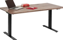 KARE Schreibtisch Office Symphony Dunkel Schwarz 160x80