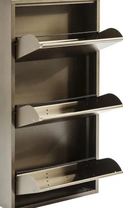 KARE Schuhkipper Caruso 3-er Bronze