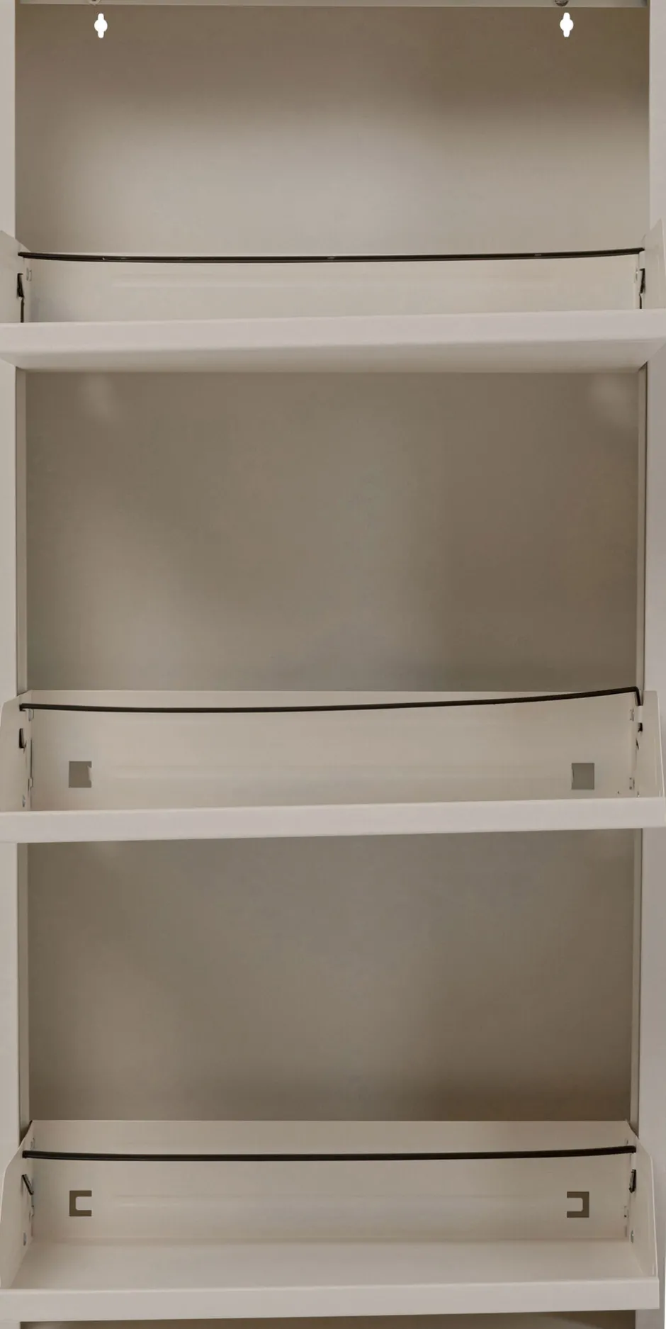 KARE Schuhkipper Caruso 3-er Creme