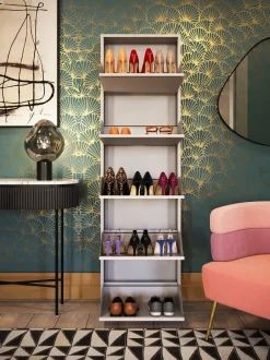 KARE Schuhkipper Caruso 5-er Creme