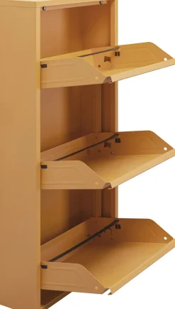 KARE Schuhkipper Caruso 3-er Gelb