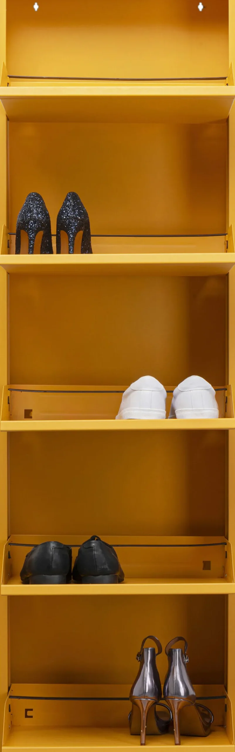 KARE Schuhkipper Caruso 5-er Gelb