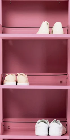 KARE Schuhkipper Caruso 3-er Rosa