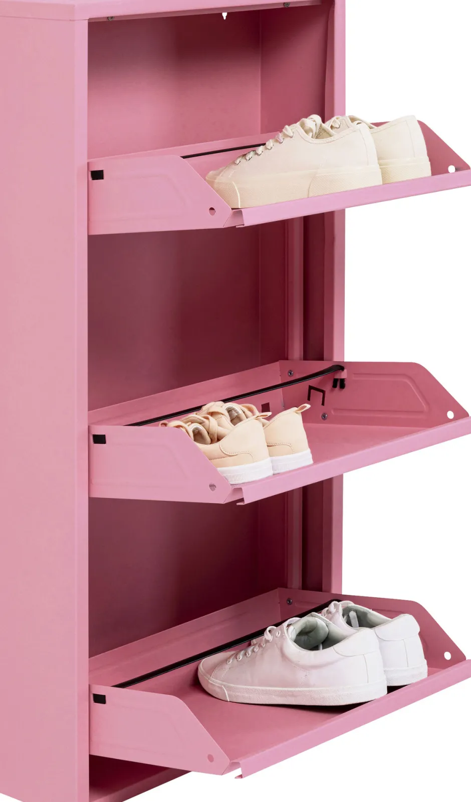 KARE Schuhkipper Caruso 3-er Rosa