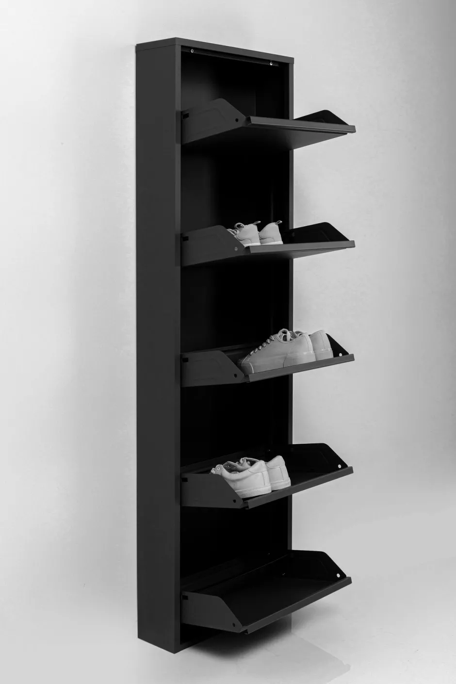 KARE Schuhkipper Caruso 5-er Schwarz