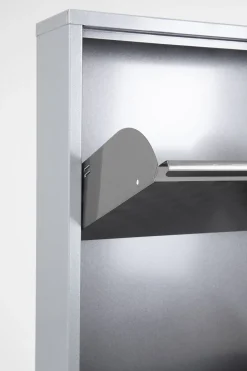 KARE Schuhkipper Caruso 5-er silber/geflext