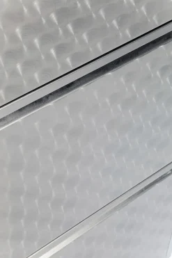 KARE Schuhkipper Caruso 3-er silber/geflext