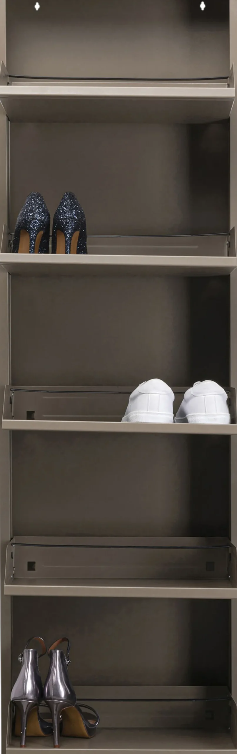 KARE Schuhkipper Caruso 5-er Taupe