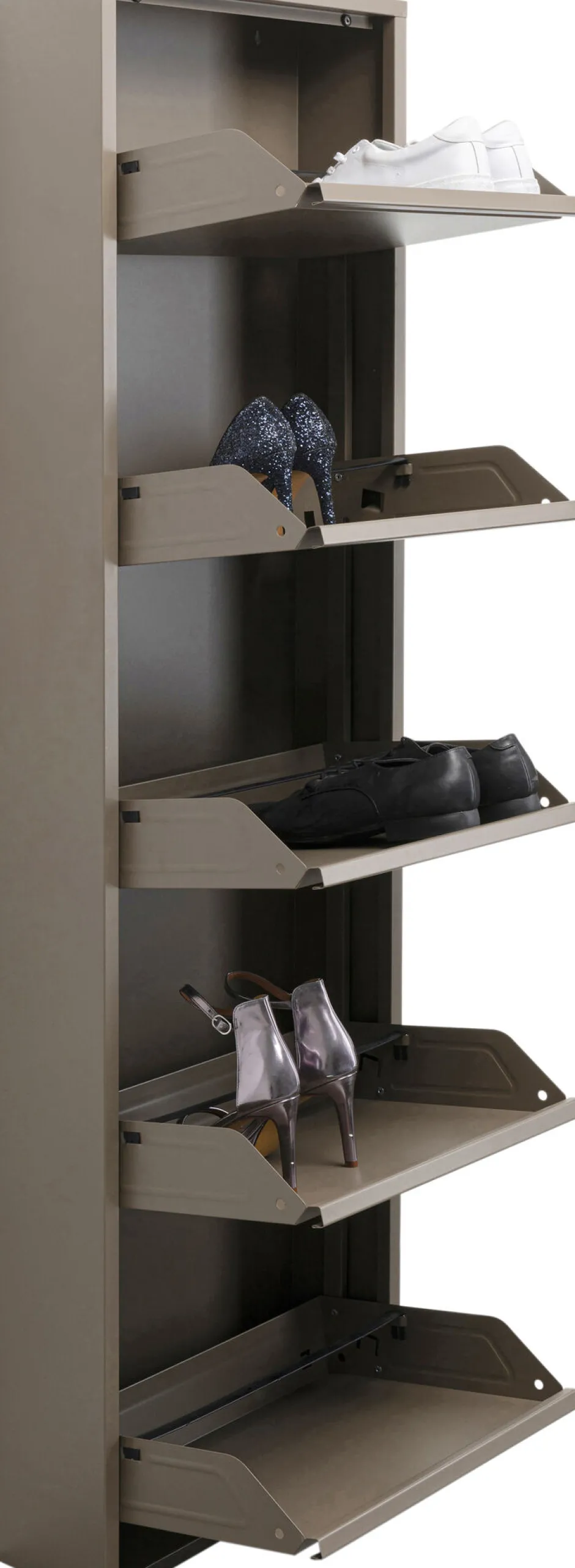 KARE Schuhkipper Caruso 5-er Taupe