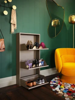 KARE Schuhkipper Caruso 3-er Taupe