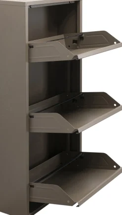 KARE Schuhkipper Caruso 3-er Taupe