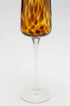 KARE Sektglas Caramel