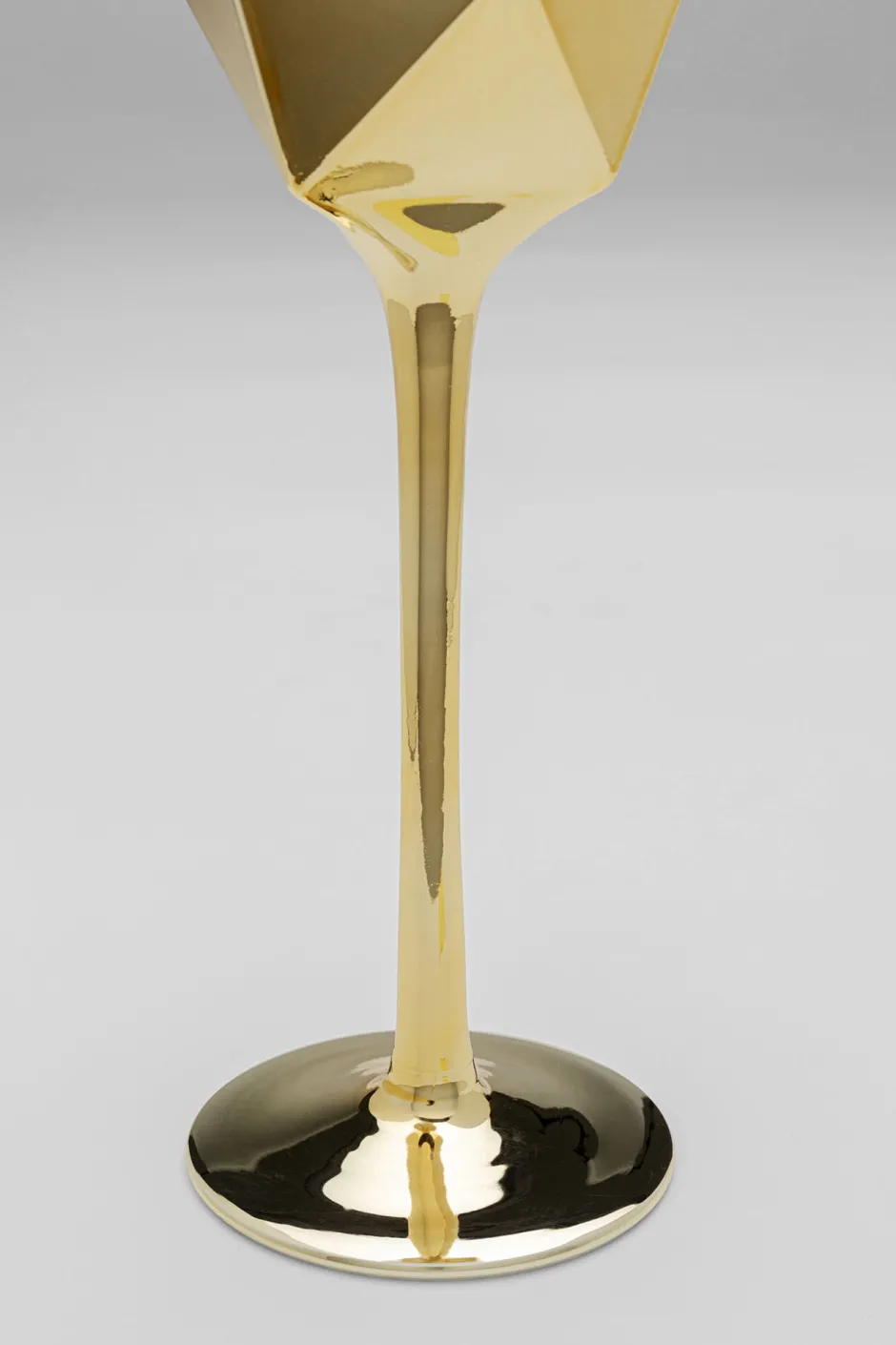 KARE Sektglas Diamond Gold