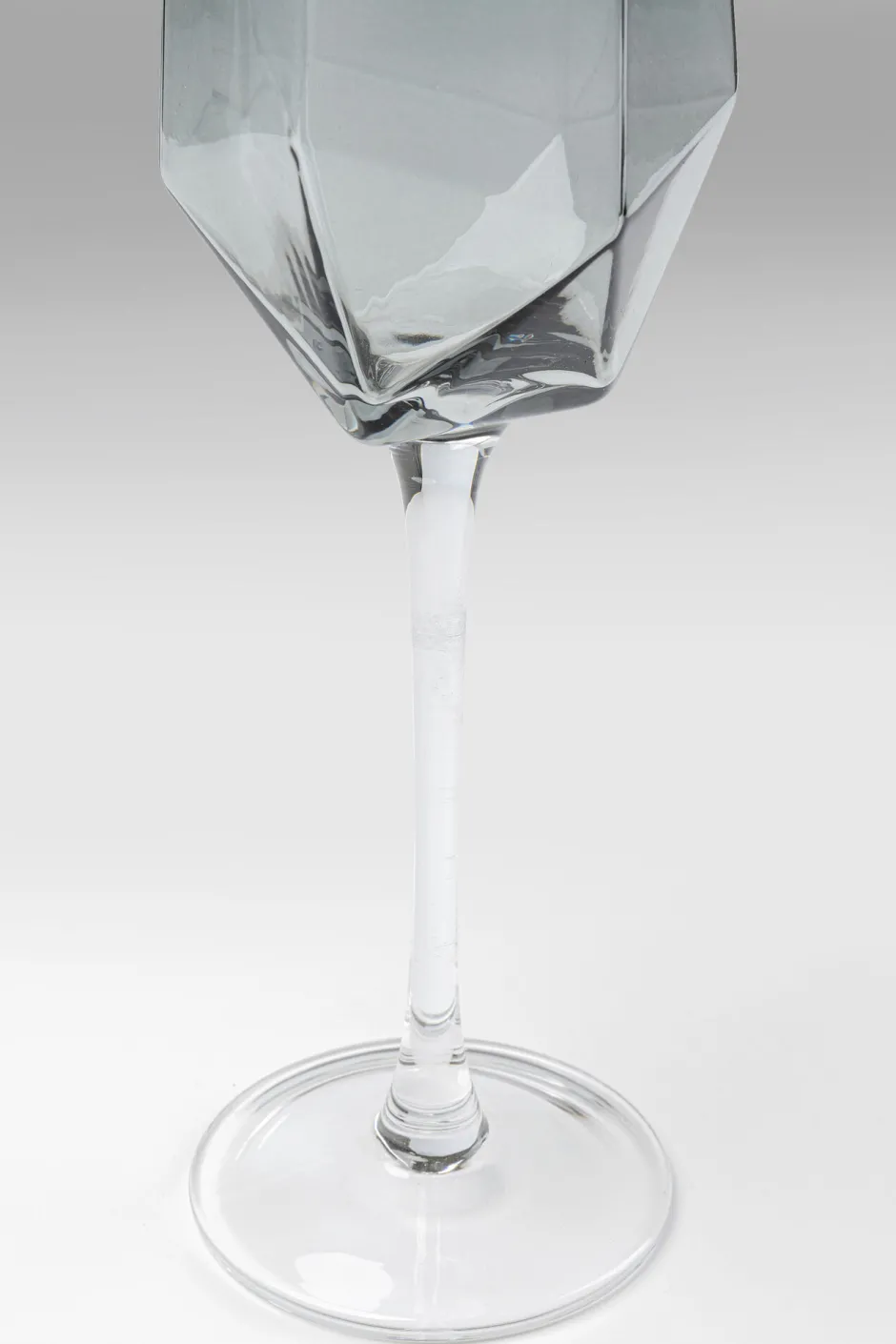 KARE Sektglas Diamond Smoke