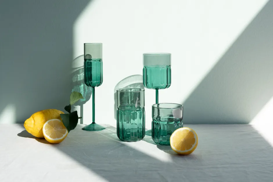 KARE Sektglas Duetto Base