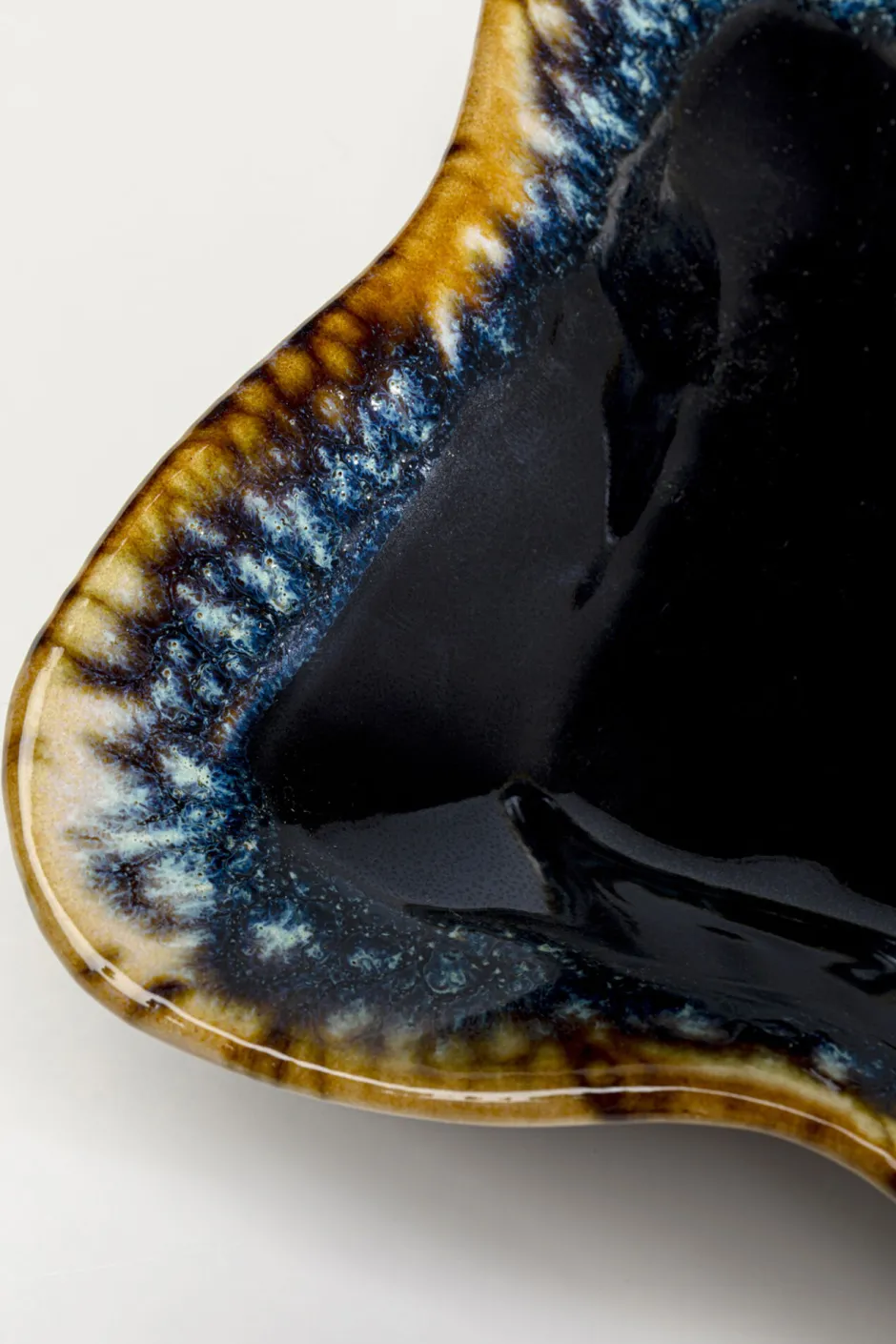 KARE Servierplatte Lio Dunkelblau 17x26cm