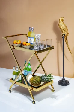 KARE Servierwagen Casino Gold