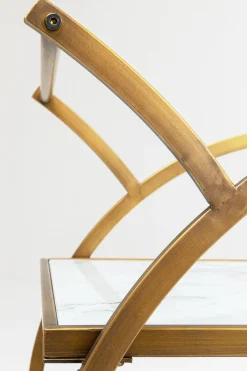 KARE Servierwagen Loft Brass
