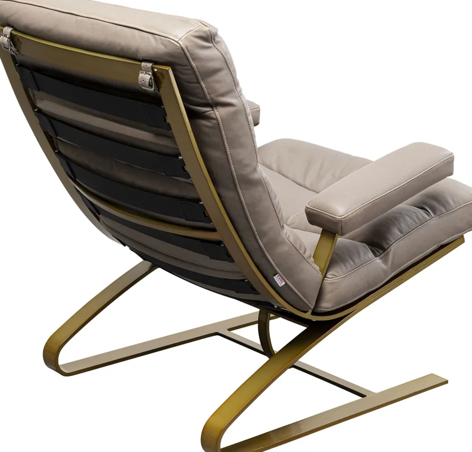 KARE Sessel + Hocker Novel