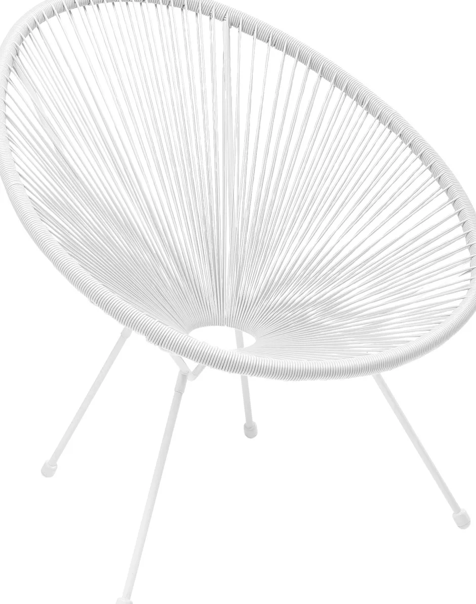 KARE Sessel Acapulco Mono Weiß