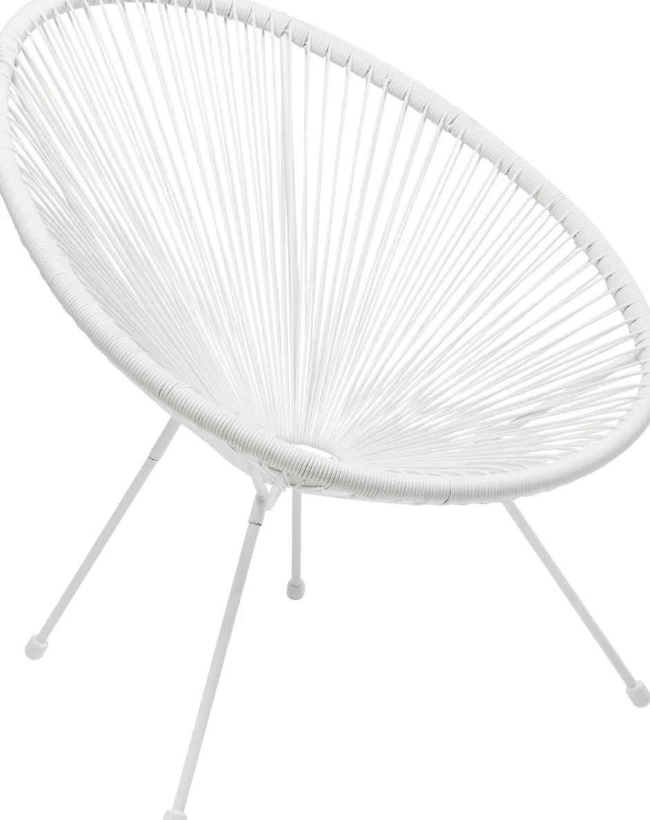 KARE Sessel Acapulco Mono Weiß
