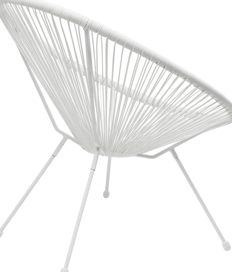 KARE Sessel Acapulco Mono Weiß