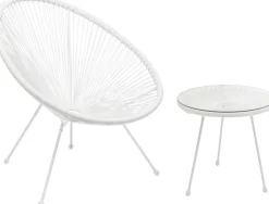 KARE Sessel Acapulco Mono Weiß