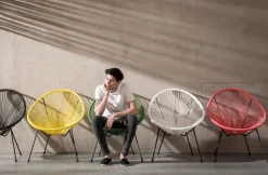 KARE Sessel Acapulco Cherry