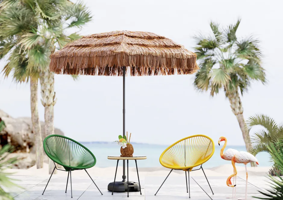 KARE Sessel Acapulco Grün