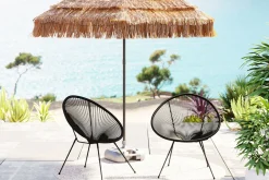 KARE Sessel Acapulco Mono Schwarz 2/Set