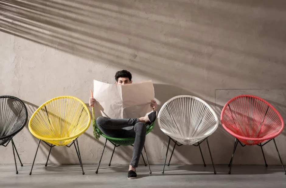 KARE Sessel Acapulco Mono Schwarz