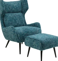 KARE Sessel Arne Hellblau