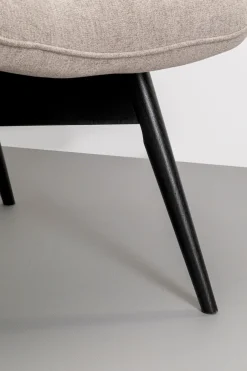 KARE Sessel Black Vicky Hellbraun