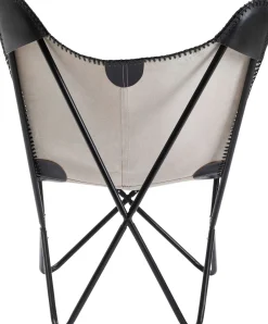 KARE Sessel California Leder Schwarz