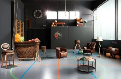 KARE Sessel Cigar Lounge Brown