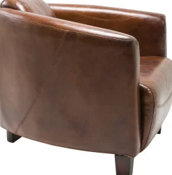 KARE Sessel Cigar Lounge Brown