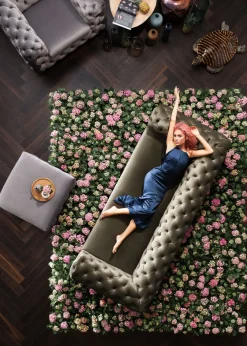 KARE Sessel Desire Silbergrau