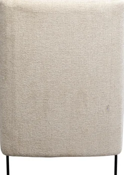 KARE Sessel +Hocker Quinn High Beige